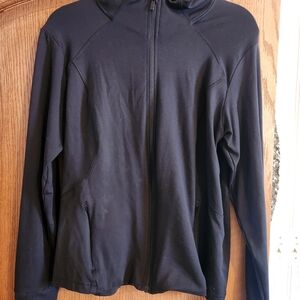 Black Zip-Up Hoodie